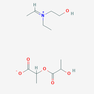 Diethyl(2-hydroxyethyl)ammonium 2-(lactoyloxy)propionate