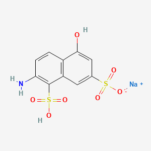 Sodium hydrogen 2-amino-5-hydroxynaphthalene-1,7-disulphonate