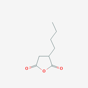 molecular formula C8H12O3 B1267561 丁基琥珀酸酐 CAS No. 2035-76-9