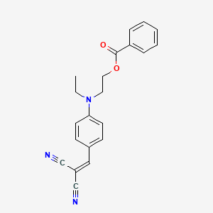 2-[[4-(2,2-Dicyanovinyl)phenyl]ethylamino]ethyl benzoate