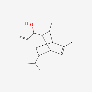 7-Isopropyl-3,5-dimethyl-alpha-vinylbicyclo(2.2.2)oct-5-ene-2-methanol