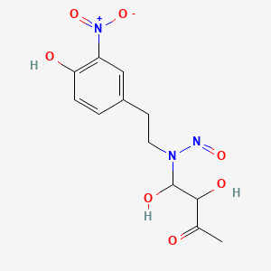 N-Nitroso-N-(3-keto-1,2-butanediol)-3'-nitrotyramine