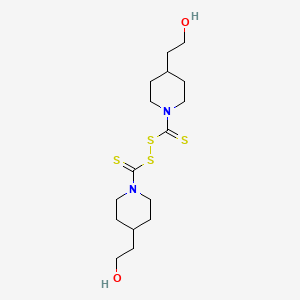 Disulfide, bis((4-(2-hydroxyethyl)-1-piperidinyl)thioxomethyl)