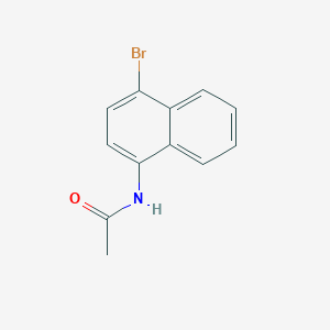 molecular formula C12H10BrNO B1267572 1-乙酰氨基-4-溴萘 CAS No. 91394-66-0