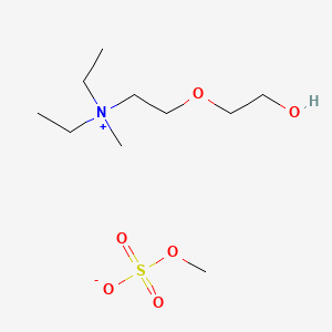 Diethyl(2-(2-hydroxyethoxy)ethyl)methylammonium methyl sulphate