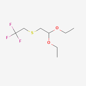 2-[(2,2-Diethoxyethyl)thio]-1,1,1-trifluoroethane