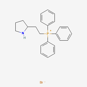 Triphenyl[2-(pyrrolidin-2-YL)ethyl]phosphonium bromide