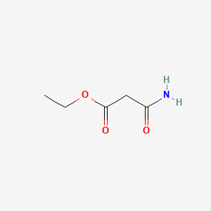 molecular formula C5H9NO3 B1267595 Ethyl 3-amino-3-oxopropanoate CAS No. 7597-56-0