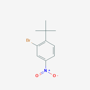molecular formula C10H12BrNO2 B1267598 2-Bromo-1-tert-butyl-4-nitrobenzene CAS No. 6310-17-4