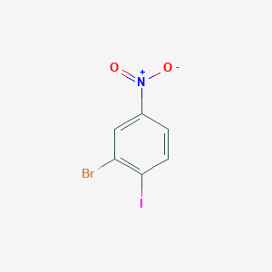 molecular formula C6H3BrINO2 B1267603 2-Bromo-1-iodo-4-nitrobenzene CAS No. 7149-14-6