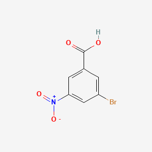molecular formula C7H4BrNO4 B1267607 3-Bromo-5-nitrobenzoic acid CAS No. 6307-83-1