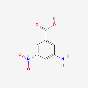 molecular formula C7H6N2O4 B1267608 3-Amino-5-nitrobenzoic acid CAS No. 618-84-8