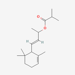 1-Methyl-3-(2,6,6-trimethylcyclohex-2-enyl)allyl isobutyrate