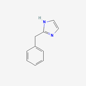 molecular formula C10H10N2 B1267619 2-苄基-1H-咪唑 CAS No. 14700-62-0