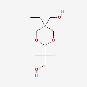 1,3-Dioxane-2-ethanol, 5-ethyl-5-(hydroxymethyl)-beta,beta-dimethyl-