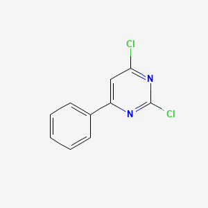 molecular formula C10H6Cl2N2 B1267630 2,4-Dichloro-6-phenylpyrimidine CAS No. 26032-72-4