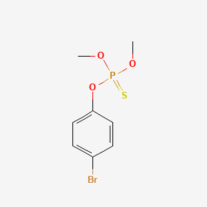 Phosphorothioic acid, O-(4-bromophenyl) O,O-dimethyl ester