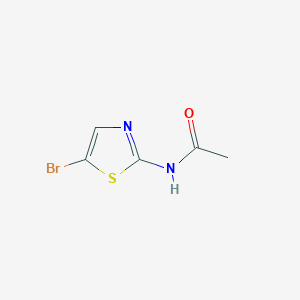molecular formula C5H5BrN2OS B1267638 2-Acetamido-5-bromothiazole CAS No. 7336-54-1