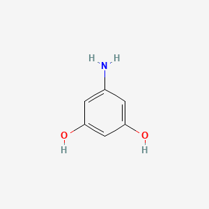 molecular formula C6H7NO2 B1267663 5-氨基苯-1,3-二酚 CAS No. 20734-67-2