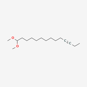 3-Tetradecyne, 14,14-dimethoxy-