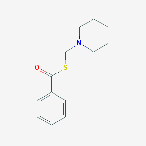 S-(piperidin-1-ylmethyl) benzenecarbothioate