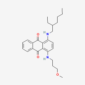 1-[(2-Ethylhexyl)amino]-4-[(3-methoxypropyl)amino]anthraquinone