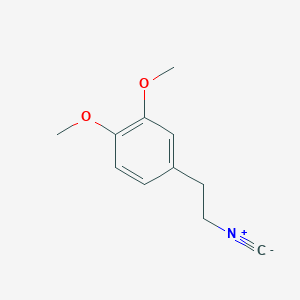 B1267707 2-(3,4-Dimethoxyphenyl)ethylisocyanide CAS No. 63609-01-8