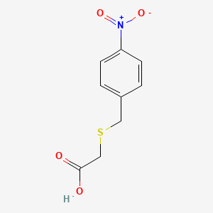B1267717 [(4-Nitrobenzyl)thio]acetic acid CAS No. 6345-13-7