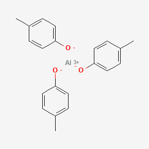 Phenol, 4-methyl-, aluminum salt