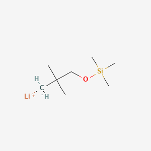 Lithium, (2,2-dimethyl-3-((trimethylsilyl)oxy-kappaO)propyl-kappaC)-