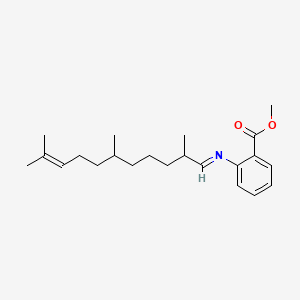 Methyl 2-[(2,6,10-trimethyl-9-undecenylidene)amino]benzoate