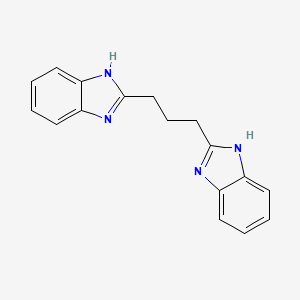 B1267723 1,3-Bis(1H-benzo[d]imidazol-2-yl)propane CAS No. 7147-66-2