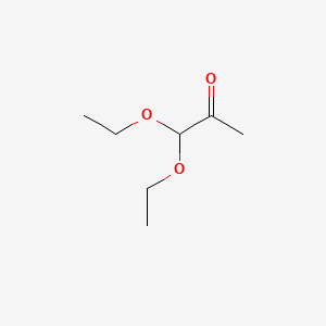 molecular formula C7H14O3 B1267728 1,1-二乙氧基丙酮 CAS No. 5774-26-5