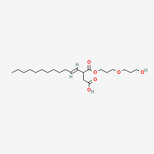 Butanedioic acid, dodecenyl-, ester with oxybis(propanol)