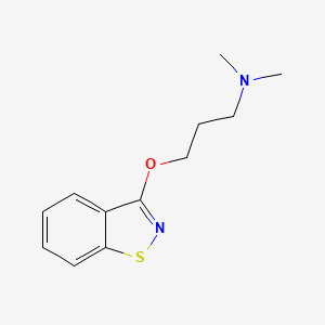 3-(1,2-Benzisothiazol-3-yloxy)-N,N-dimethylpropylamine