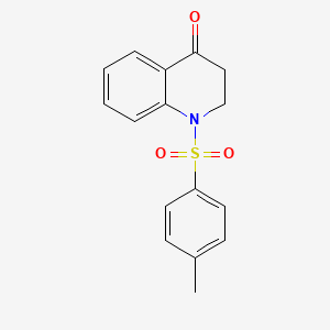 molecular formula C16H15NO3S B1267752 1-甲苯磺酰基-2,3-二氢喹啉-4(1H)-酮 CAS No. 14278-37-6