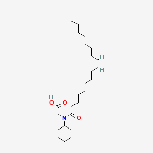 (Z)-N-Cyclohexyl-N-(1-oxo-9-octadecenyl)glycine