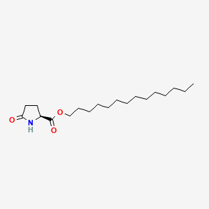 Tetradecyl 5-oxo-L-prolinate