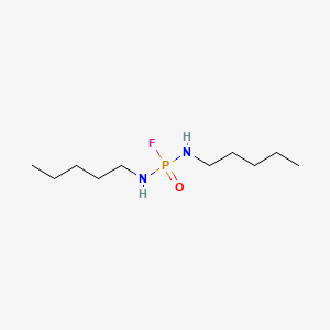 Phosphorodiamidic fluoride, N,N'-dipentyl-