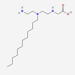 N-(2-((2-Aminoethyl)dodecylamino)ethyl)glycine