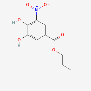 Butyl 3,4-dihydroxy-5-nitrobenzoate