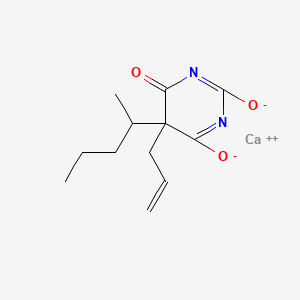 5-Allyl-5-(sec-pentyl)barbituric acid, calcium salt