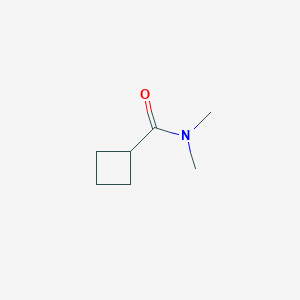molecular formula C7H13NO B1267783 N,N-二甲基环丁烷甲酰胺 CAS No. 57056-80-1