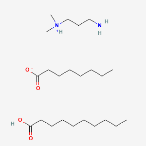 molecular formula C23H50N2O4 B12677847 Einecs 300-155-7 CAS No. 93923-67-2