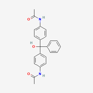 N,N'-((Hydroxyphenylmethylene)di-4,1-phenylene)bis(acetamide)