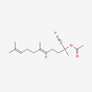 3,7,11-Trimethyldodeca-6,10-dien-1-yn-3-yl acetate