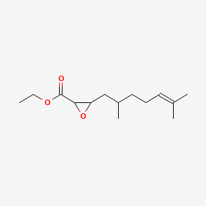 Ethyl 3-(2,6-dimethylhept-5-enyl)oxirane-2-carboxylate