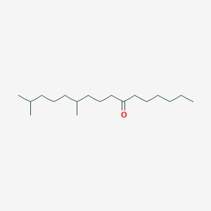 B1267801 11,15-Dimethylhexadecan-7-one CAS No. 71172-52-6
