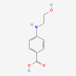 B1267804 4-[(2-Hydroxyethyl)amino]benzoic acid CAS No. 117821-34-8