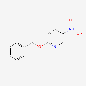molecular formula C12H10N2O3 B1267806 2-(苄氧基)-5-硝基吡啶 CAS No. 75926-54-4